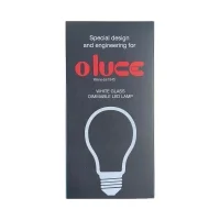 Oluce lampadina LED E27 8W A60 2700K dimmerabile