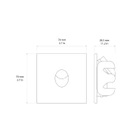 Astro Lighting Tango segnapasso led ad incasso