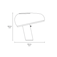 Flos Snoopy Touch table lamp