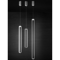 Zafferano Stripe vertical led suspension lamp