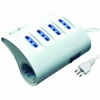 FAI Multipla con interruttore 4 Prese + 2 Schuko + 2 USB DC 5V