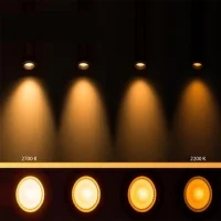 Marino Cristal Pro Dicro warm dimming LED 6.8w gu10