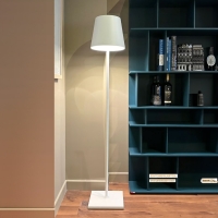Zafferano Poldina 230V Lampada da Terra E27 con Cavo