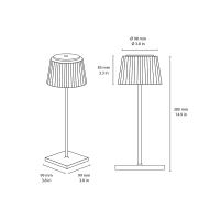 iMun Luna lampada a batteria led