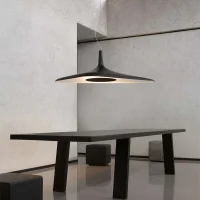 Luceplan Soleil Noir lampada a sospensione led