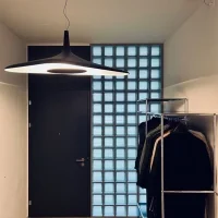 Luceplan Soleil Noir lampada a sospensione led