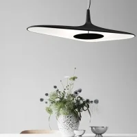 Luceplan Soleil Noir lampada a sospensione led