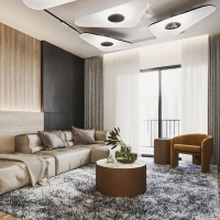 Luceplan Soleil Noir lampada da soffitto led