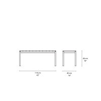 &Tradition Ville outdoor bench