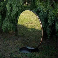 Artemide Se|eS mirror led floor and table lamp