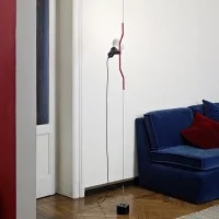 Flos Parentesi Pendant Suspension Red LED LAMP INCLUDED
