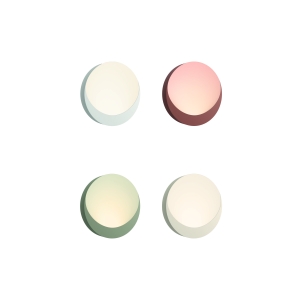 Vibia Dots 4665 lampada da parete