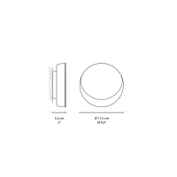 Vibia Dots 4665 lampada da parete