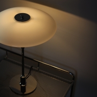 Louis Poulsen PH 3½-2½ Glass Table Lamp with Diffused Light