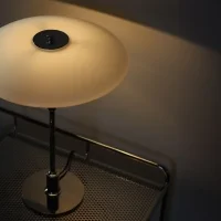 Louis Poulsen PH 3½-2½ Glass Table Lamp with Diffused Light