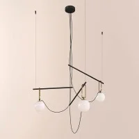 Artemide nh S3 14 multiple suspension lamp by Neri & Hu