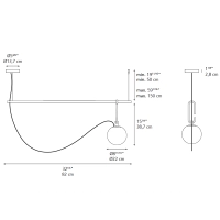 Artemide nh S2 22 suspension lamp by Neri & Hu
