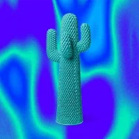 Gufram The Invisible Spectrum Cactus coat hanger Limited Edition