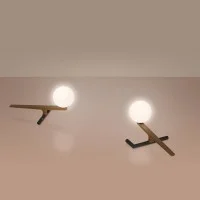 Artemide Yanzi Table LED Table Lamp Brass Glass Neri&Hu