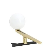 Artemide Yanzi Table LED Table Lamp Brass Glass Neri&Hu