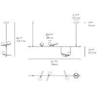 Artemide Yanzi Suspension 1 LED 26W 3000K Suspension Pendant