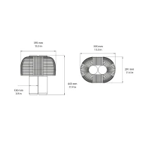DCW Yasuke led table lamp