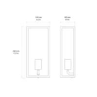 Astro Lighting Messina 160 II led wall lamp