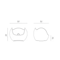 Slide Blos decorative armchair Slide Blos decorative armchair