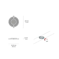 Cini&Nils newTensoled spotlight for cable system
