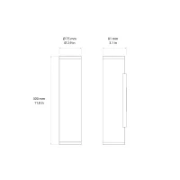 Astro Lighting Ava 300 lampada da parete led