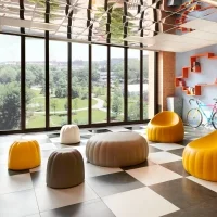 Slide Gelée Grand pouf