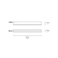 Flos ZERO TRACK Packs Atom 120 Nero 4 Faretti + 2 Binari 2 mt