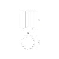 Kartell Colonna decorative stool