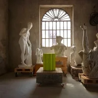 Kartell Colonna decorative stool