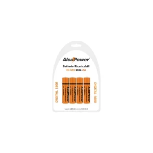 Rechargeable Batteries 1.2V 1600 mAh AA R6 stilo 4pcs