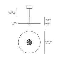 Flos My Disc lampada a sospensione