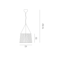 Kartell Gè suspension lamp