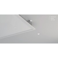 PAN Kit Montaggio a Soffitto per Pannello LED PAN Tableau