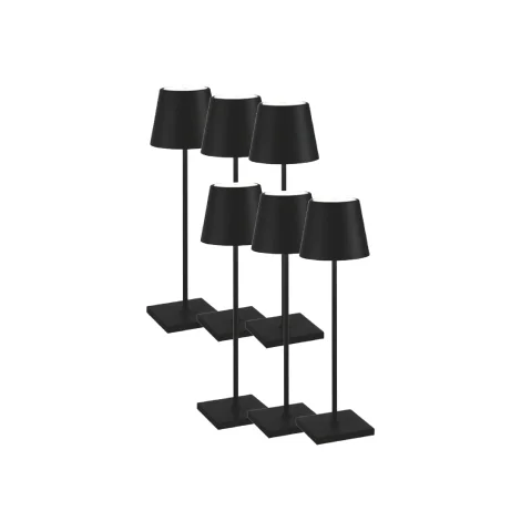Zafferano Poldina Pro box x6 lampade portatili led