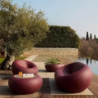 Qeeboo Nami poltrona da giardino