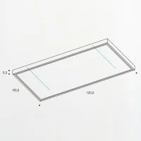 PAN Sistema Modulare Kit Cornice Bianca per Fissaggio Soffitto PAN Sistema Modulare Kit Cornice Bianca per Fissaggio Soffitto