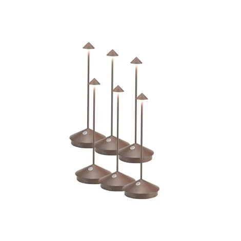 Zafferano Pina Pro box x6 portable led lamps