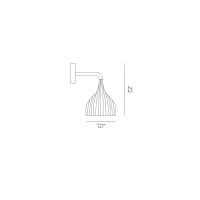 Kartell É lampada applique