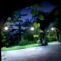 Cini & Nils Tensesterni Outdoor Lighting System On Suspended