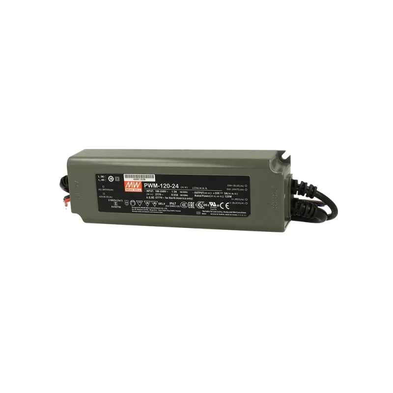Meanwell PWM driver led 120W 24V waterproof Meanwell PWM driver led 120W 24V waterproof
