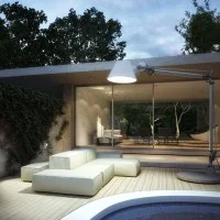 Lampada Tolomeo XXL Floor Lamp IP55 By Michele De Lucchi e