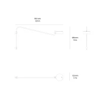 Zafferano Super O led wall lamp