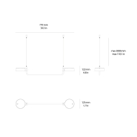 Zafferano Super O led suspension lamp