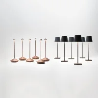 Zafferano Poldina Pro box x6 portable led lamps