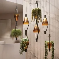 Kundalini Viceversa led suspension lamp